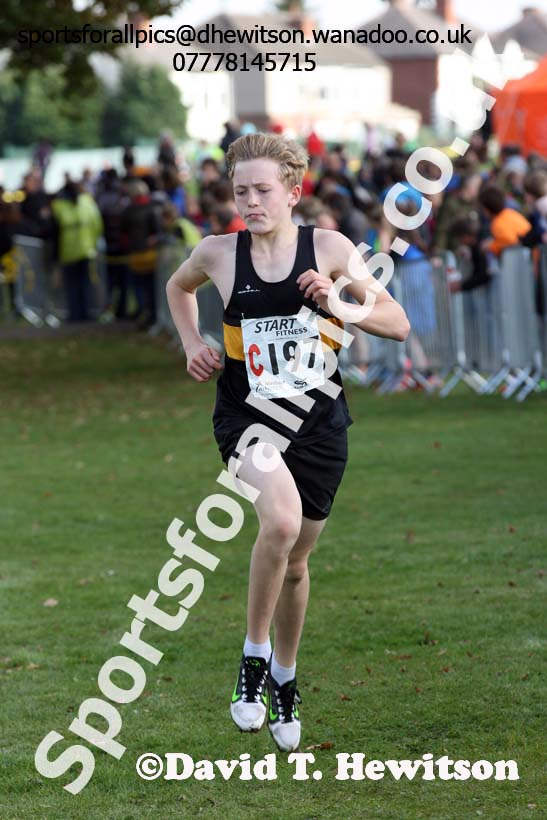 Boys under-15s Northern Cross Country Relays. Photo: David T. Hewitson/Sports for All Pics